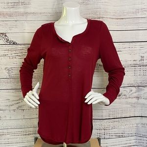 Fall Abercrombie &Fitch Crimson Longsleeve Sweater